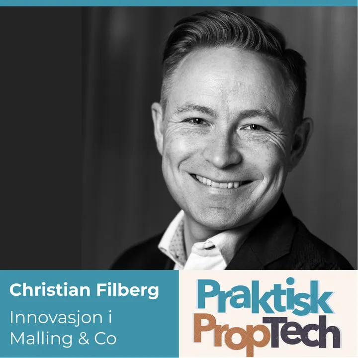 #064 - Innovasjon i Malling & Co. + Smartvatten / Innovasjon og risiko. Hva ser man etter i eiendomsteknologi? Hva er Smartvatten?